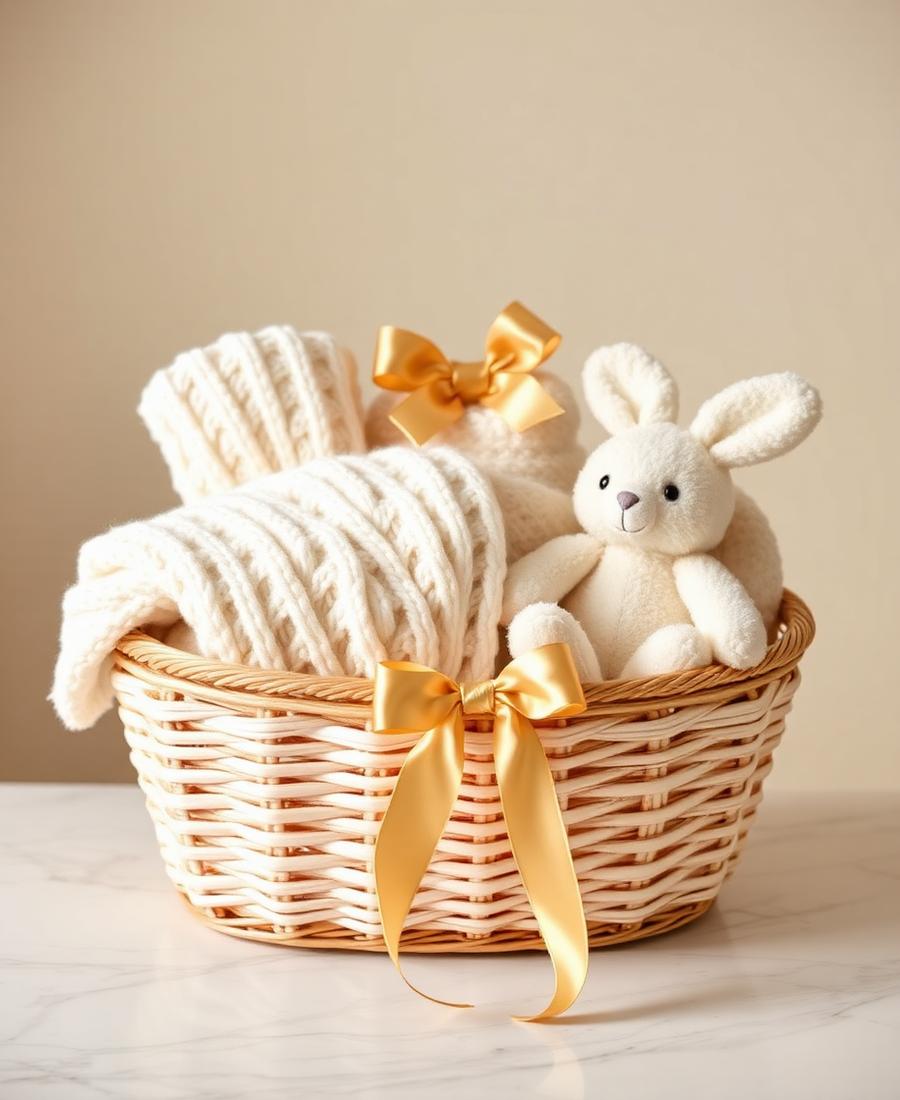 Baby gift basket