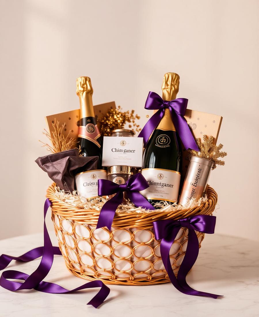 Birthday gift basket